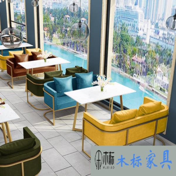 咖啡廳桌椅家具材質選擇很重要,咖啡桌椅廠家批發 
