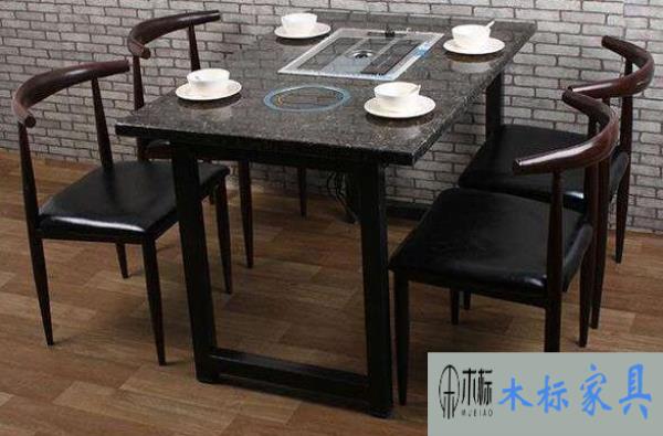 海底撈無煙火鍋桌子生產(chǎn)廠家定制家具 
