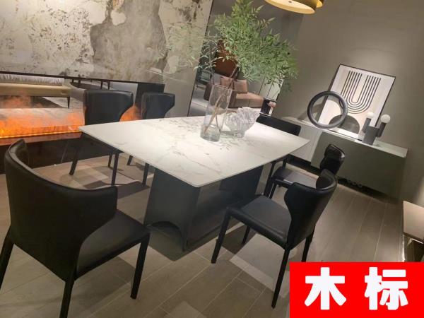 意式極簡餐廳餐桌椅YLS009